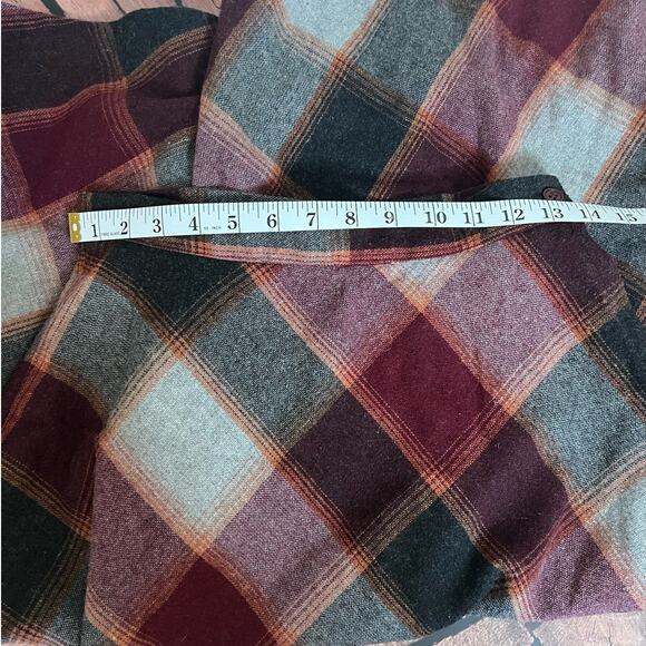 Vintage Wool Plaid Academia A Line Skirt 13 Small Ladies Garment Workers Union - Picture 7 of 7